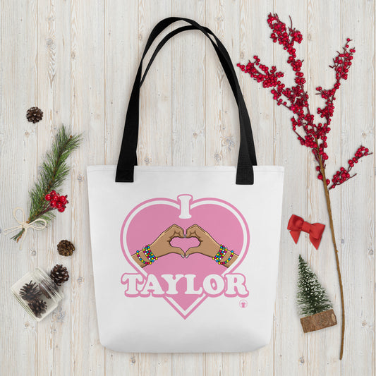 I Heart Taylor Tote Bag