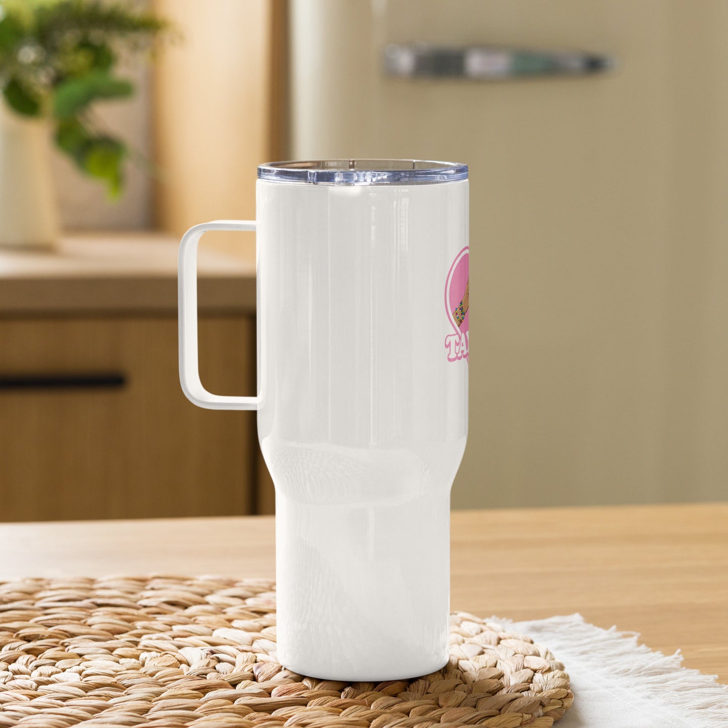 I Heart Taylor Travel Mug with Handle